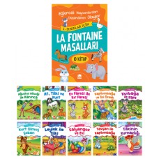 La Fontaine Masalları / 10 Kitap+Soru Kitapçığı